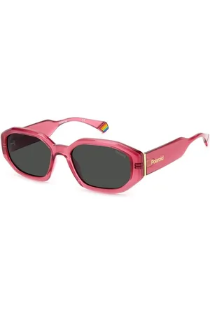Polaroid Femme, Accessoires, Rose, Taille: ONE Size Lunettes de Soleil Femme Multicolores à Monture Métallique