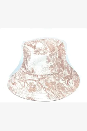 Dior Femme, Pre-owned, Rose, Taille: ONE Size Pre-owned Coton chapeaux