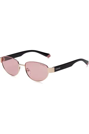Polaroid Unisex, Accessoires, Rose, Taille: ONE Size Lunettes de soleil en métal rose