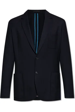 Paul Smith Homme, Vestes, Bleu, Taille: 2XL Blazer en laine avec poches