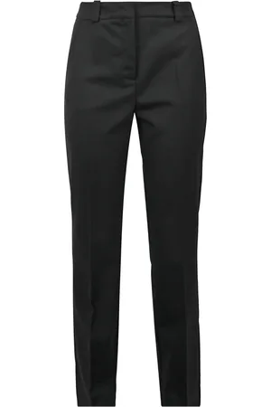 LIVIANA CONTI Femme, Pantalons, Noir, Taille: 38 FR Pantalon Droit en Gabardine