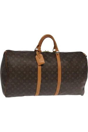 LOUIS VUITTON Femme, Pre-owned, Brun, Taille: ONE Size Pre-owned Toile sacs-de-voyage