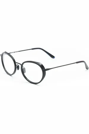 Vuarnet Homme, Accessoires, Noir, Taille: ONE Size Montures noires en acier inoxydable avec clip Optique