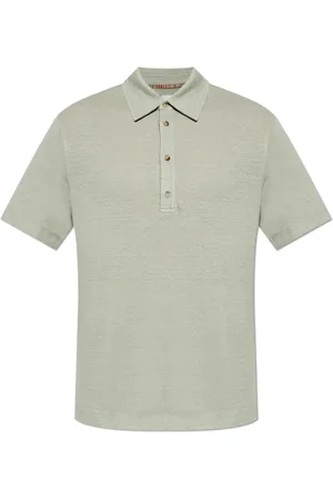 Paul Smith Homme, Tops, Vert, Taille: M Polo en Lin