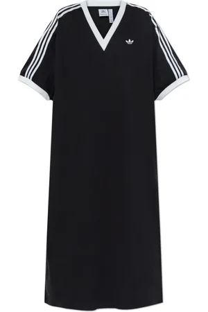 adidas Femme, Robes, Noir, Taille: 36 FR Robe avec logo