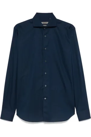 corneliani Homme, Chemises, Bleu, Taille: M Chemise Bleue pour Homme
