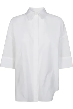 P.A.R.O.S.H. Femme, Blouses et Chemises, Blanc, Taille: 38 FR Chemise Élégante pour un Look Chic