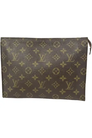 LOUIS VUITTON Femme, Pre-owned, Brun, Taille: ONE Size Pre-owned Tissu pochettes-minaudieres