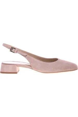 BALDININI Femme, Chaussures, Rose, Taille: 40 EU Nude suede slingback