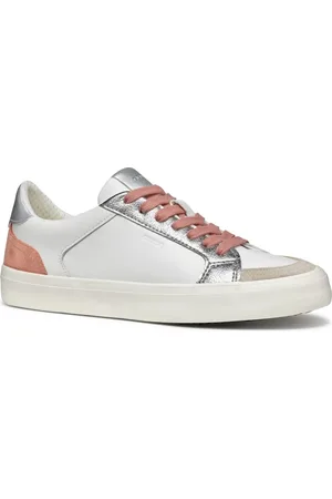 Geox Femme, Chaussures, Blanc, Taille: 38 EU Chaussures Homme Élégantes Noires