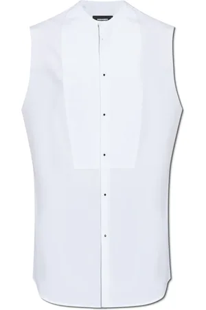 Dsquared2 Homme, Chemises, Blanc, Taille: 2XL Chemise sans manches