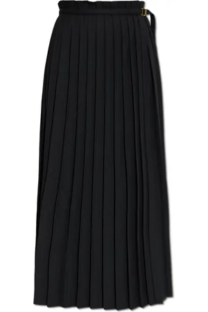 Ami Femme, Jupes, Noir, Taille: 40 FR Jupe Plissée