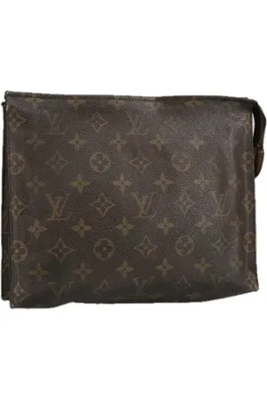 LOUIS VUITTON Femme, Pre-owned, Brun, Taille: ONE Size Pre-owned Toile trousses-de-toilette