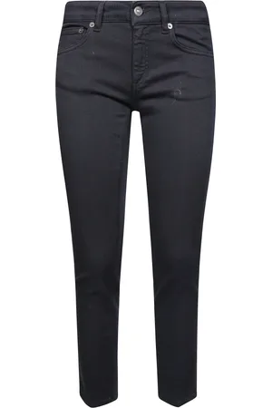 Dondup Femme, Jeans, Bleu, Taille: W27 Pantalon Slim Fit Rose Bull