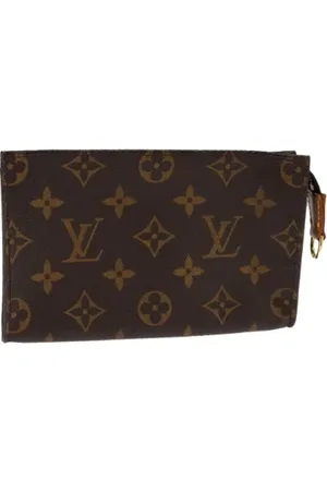 LOUIS VUITTON Femme, Pre-owned, Brun, Taille: ONE Size Pre-owned Toile trousses-de-toilette