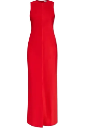 Ami Femme, Robes, Rouge, Taille: 36 FR Robe sans manches
