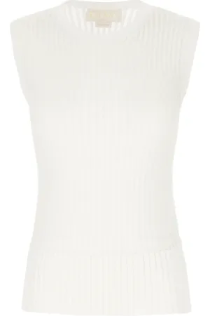 GENNY Femme, Tops, Blanc, Taille: 40 FR Haut élégant pour les amateurs de mode