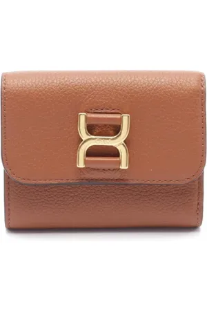 Chloé Femme, Pre-owned, Brun, Taille: ONE Size Pre-owned Cuir petite-maroquinerie
