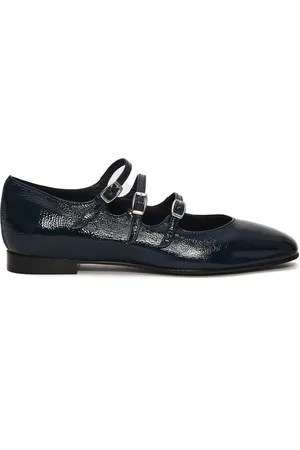Carel Femme, Chaussures, Bleu, Taille: 37 EU Ballerines Mary Jane Bleu Verni