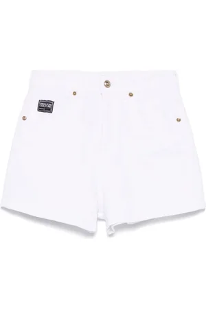 VERSACE Femme, Shorts, Blanc, Taille: W29 Jeans Blancs pour Femmes
