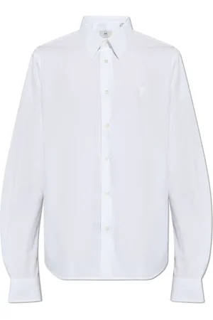 Ami Homme, Chemises, Blanc, Taille: L Chemise avec logo