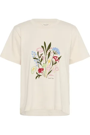 Part Two Femme, Tops, , Taille: 38 FR T-shirt à Imprimé Floral Whitecap Multi