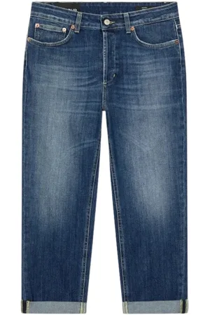 Dondup Femme, Jeans, Bleu, Taille: W29 Jean ample en denim stretch
