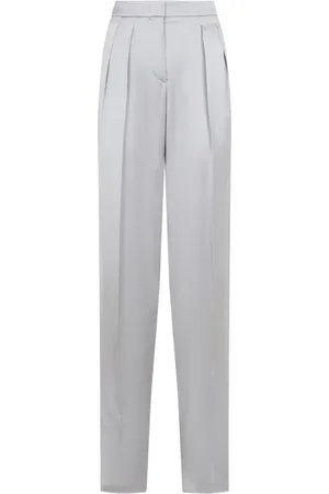 Giorgio Armani Femme, Pantalons, Gris, Taille: 48 FR Pantalon Slim Fit