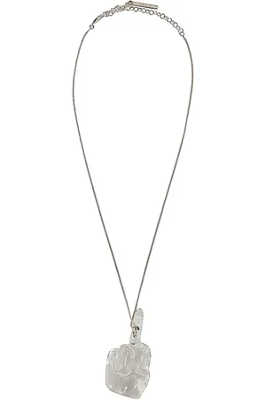Y / PROJECT Femme, Accessoires, Gris, Taille: ONE Size Collier Pendentif Midi