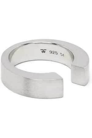 TOM WOOD Femme, Accessoires, Gris, Taille: 52 MM Bague Minimaliste Gate