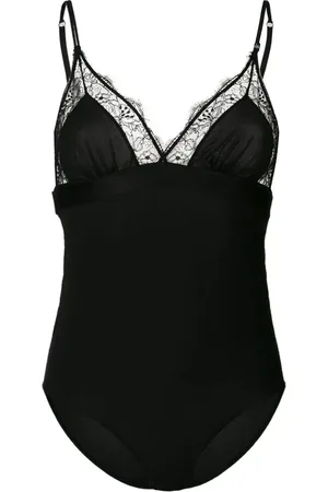LOVE Stories Femme, Tops, Noir, Taille: 38 FR Brassière en Dentelle Noire