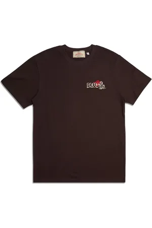 Deus Ex Machina Homme, Tops, Brun, Taille: S T-Chemises