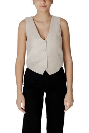 Desigual Femme, Vestes, , Taille: 36 FR Gilet Élégant pour Femme Mélange Coton