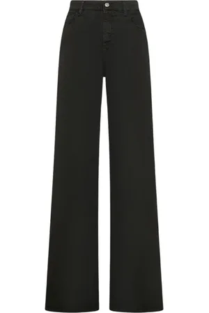 Cycle Femme, Pantalons, Noir, Taille: W28 Jean Évasé à Jambe Large