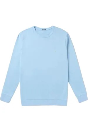 Denham Homme, Sweatshirts et sweats à capuche, Bleu, Taille: L Sweat à Logo Iconique de Ciseaux