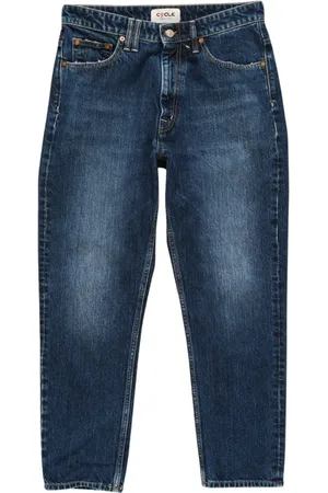 Cycle Homme, Jeans, Bleu, Taille: W30 Slubby Pure Indigo Jeans coupe carotte