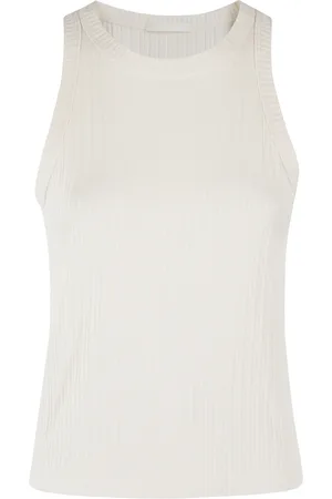 Circolo Femme, Tops, Blanc, Taille: 38 FR Débardeur