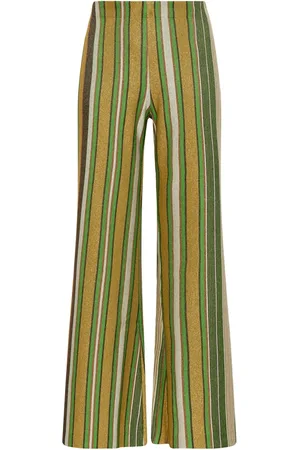 Maliparmi Femme, Pantalons, Multicolore, Taille: 34 FR Pantalon à Rayures Colorées