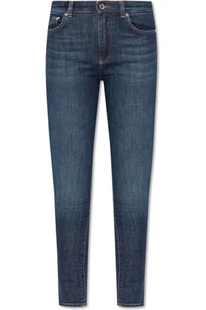 Dolce & Gabbana Femme, Jeans, Bleu, Taille: 38 FR Tapered leg jeans