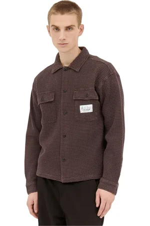 Brain Dead Homme, Vestes, Noir, Taille: S T-shirt Graphique Vision de l