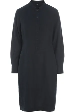 Bitte Kai Rand Femme, Robes, Noir, Taille: 44 FR Robe en Lin Noir Modèle Lazy Linen