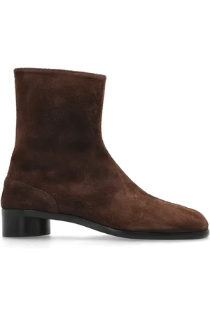 Maison Margiela Homme, Chaussures, Brun, Taille: 41 EU Bottines en daim