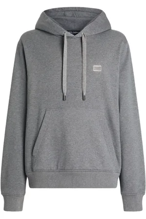 Dolce & Gabbana Homme, Sweatshirts et sweats à capuche, Gris, Taille: XL Pull Gris Mode Homme