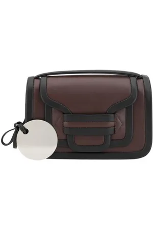 Pierre Hardy Femme, Sacs, Rouge, Taille: ONE Size Sac à bandoulière en cuir avec plusieurs poches