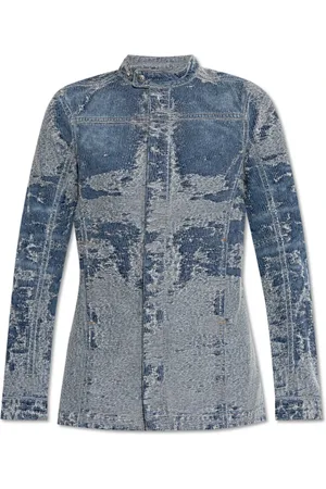 Diesel Femme, Vestes, Bleu, Taille: 38 FR Veste en jean