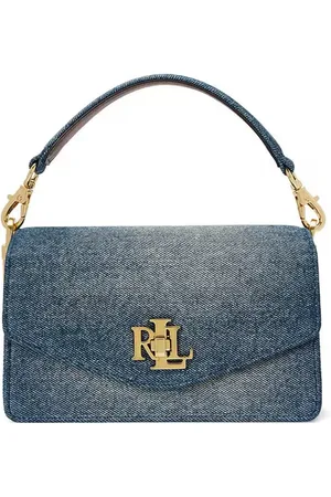Ralph Lauren Femme, Sacs, Bleu, Taille: ONE Size Tayler 19 Crossbody Small