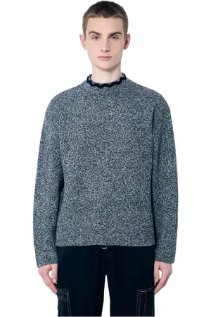 NOMA t.d. Homme, Pulls, Gris, Taille: 2XL Pull à col montant en laine