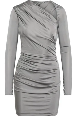 The Attico Femme, Robes, Gris, Taille: 36 FR Robe Courte Drop1
