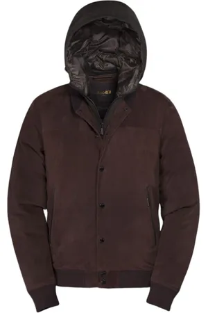 MOORER Homme, Vestes, Rouge, Taille: L Callum-Ur