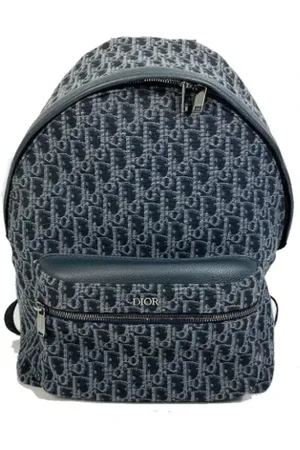 Dior Femme, Pre-owned, Bleu, Taille: ONE Size Pre-owned Coton sacs-dior